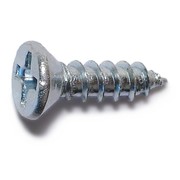 Midwest Fastener Wood Screw, #8, 5/8 in, Zinc Plated Steel Flat Head Phillips Drive, 100 PK 02553